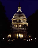 Nighttime View of the Capitol