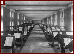 Newspapers and Current Periodicals Reading Room, Library of Congress. Prints and Photographs Division