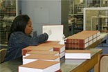 GPO Worker with Congressional Record