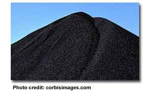 Picture of coal pile