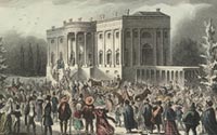 President's Levee, or All Creation Going to the White House, Washington, [March 4, 1829] 