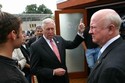 Rep. Hoyer & Secretary Bodman at the end of the tour.