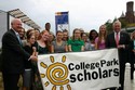 Photo with College Park Scholars.