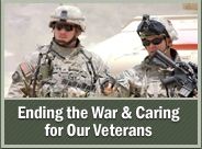 Ending the War & Caring for Our Veterans