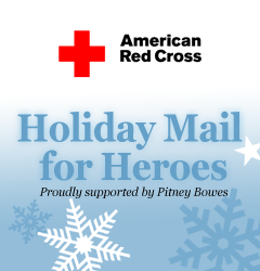 American Red Cross Holiday Mail for Heroes