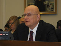 Dr. John Marburger, the President's Science Advisor, testifies