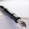 Photo of a fountain pen