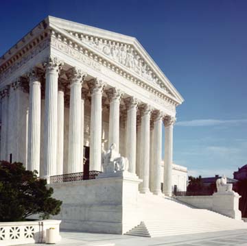 Front of Supreme Court Building