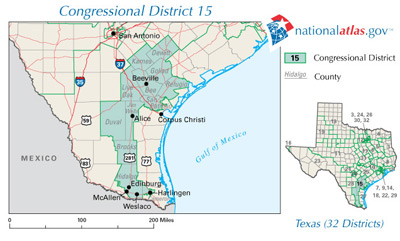 map of the district