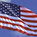 Photo of an American flag