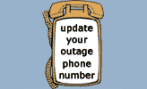 update your outage phone number