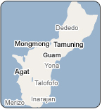Guam map. [© Google]
