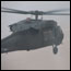 Nebraska's Senator Ben Nelson aboard a Blackhawk helicopter