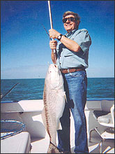 Nebraska’s Senator Ben Nelson caught this redfish in December 2004 off the coast of Florida near Naples. 