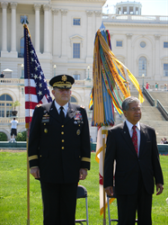 Senator Akaka honors the United States Army in celebrating its 231st birthday. 