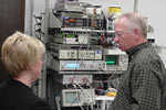 Senator Murray Murray Tours High Tech Company in Spokane.