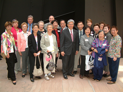 University of Hawaii alumni visit the Capitol during a trip arranged by the school's Office of Community and Alumni Relations.