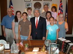 David Stollar, Ariella Brand, Lauren Stollar, Max Brand, Mike & Cynthia Stollar, Danielle Stollar, Rachel Stollar, and Carol Stollar