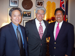 Glen Kaneshige and Darrell Goo representing the Hawaii General Contractors Association