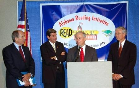 Sen. Sessions speaks at a news conference announcing his vote against the Senate immigration bill (5/25/06)