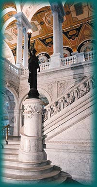 View from the Great Hall of the Library of Congress (Thomas Jefferson Building