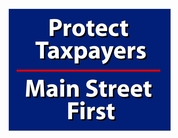 protect taxpayers main street first