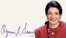 Senator Snowe Portrait