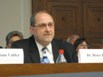 Dr. Bruce Fuchs testifies before the Subcommittee