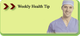 Weekly Health Tip