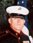 Photo of Marine Reservist Staff Sergeant Luke Miller, Boise.