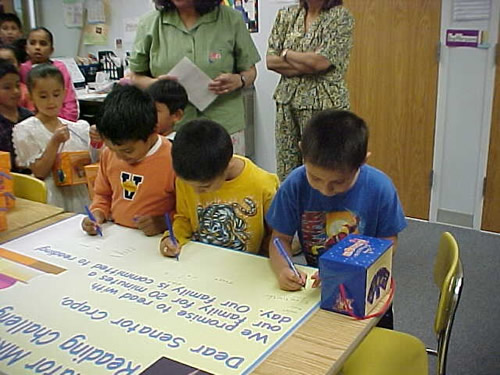 Idaho school children at a Head Start program.