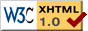 Valid XHTML 1.0! (opens a new window)