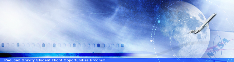Reduced Gravity Student Flight Opportunities Program