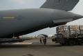 Hickam AFB, HI, May 17, 2008 -- FEMA supplies from the Pacific Distribution Center are  loaded on a C-17 to provide requested aid to China followi...