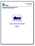 Graphic of CRS application cover page.