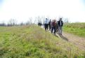 Des Arc, AR, March 25, 2008 -- Arkansas Governor Beebe, along with local and state officials, tour a levee to see the efforts being taken to hold ...
