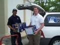 Jefferson City, MO, May 22, 2008 -- Surplus FEMA printers being donated to the Moniteau School District in central Missouri. FEMA APO Robert McDou...