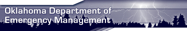 Oklahoma Department of Emergency Management Banner