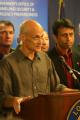 New Orleans, LA, August 31, 2008 -- Michael Chertoff Department of Homeland Security and Governor Bobby Jindal, State and Government officials mee...