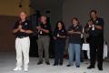 Estero, FL, September 13, 2008 -- FEMA CR Lead Tom Beckham speaks at the Mexican Consulate gathering at the Red Cross Shelter where more than 200 ...