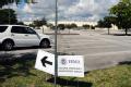 Ft. Pierce, FL, September 17, 2008 -- At the St. Lucie FEMA/State Disaster Recovery Center(DRC) signs are placed to direct potential Tropical Stor...
