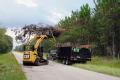 Hilliard, FL, September 18, 2008 -- Nassau County contractors are cleaning debris from drainage ditches affected by Tropical Storm Fay. FEMA Publi...