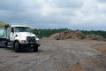 Evergreen, FL, September 18, 2008 -- Nassau County has contracted with this landfill to accept Tropical Storm Fay debris and it is piled up here. ...