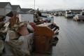Fernley, NV, January 10, 2008 -- Many residents of this street have lost possessions due to flooding from a rain swollen drainage canal which brok...