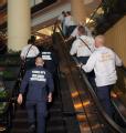 Atlanta, GA, August 31, 2008 -- FEMA Urban Search and Rescue Task Force members arrive at the Hilton Hotel to help with relief efforts for Hurrica...