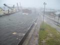 New Orleans, LA, September 1, 2008 -- The industrial canal during Hurricane Gustav.  Ronny Simpson/FEMA