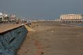 Galveston, TX, Sept. 26, 2005 -- The Galveston Seawall is seven miles long and seventeen feet high and helps protect the city from hurricanes. It ...