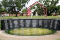 Biloxi, MS, August 13, 2008 -- The Hurricane Camille Memorial in Biloxi was severely damaged by Hurricane Katrina. It was recently restored by the...