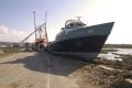 New Orleans, LA, 11-01-05 -- These boats were deposited by Hurricane Katrina on HWY 23 in Venice. FEMA covers boat removal from highways under the...