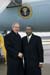 President George W. Bush presented the President’s Volunteer Service Award to Jim Comer upon arrival in Detroit, Michigan, on Tuesday, February 8, 2005.  Comer, 57, has been an active volunteer mentor with VIP Mentoring for the past three years.  